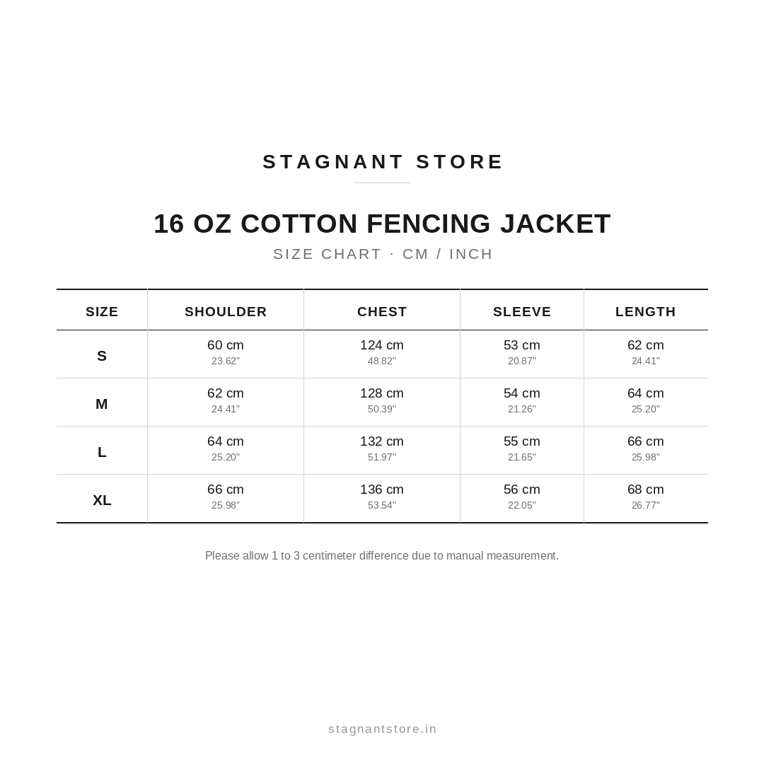 FENCING JACKET