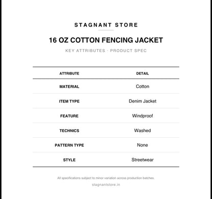 FENCING JACKET